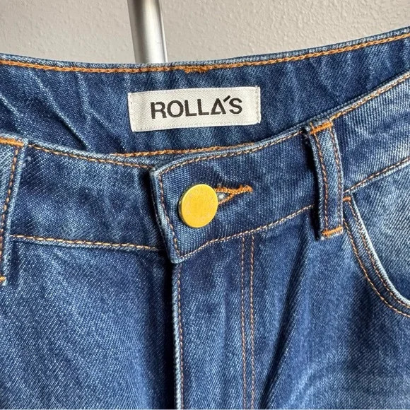 NWT ROLLAS Studio Flare Jeans High Rise Sz 26 - Picture 7 of 13
